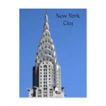 chrysler silver ny postcard