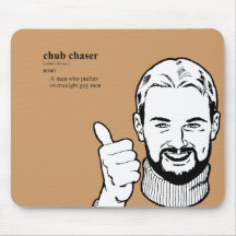 CHUBBY CHASER MOUSE PADS