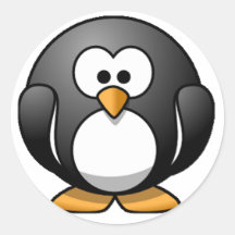 Chubby Penguin Stickers