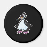 chubby penguin wearing sunglasses magnets