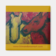 Chuchotement de cheval magnets