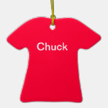 Chuck Christmas Ornaments