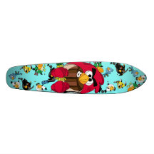 Chuck the Bird Skate Deck