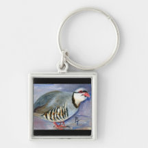 Chuck the Chukar Keychain