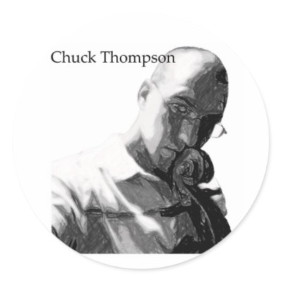 CHUCK THOMPSON STICKERS by cellochuck