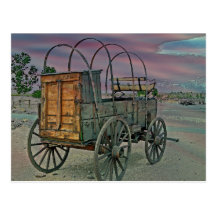 Chuck Wagon Postcard