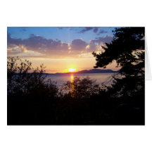 Chuckanut Drive Greeting Card