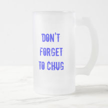 CHUG COFFEE MUG