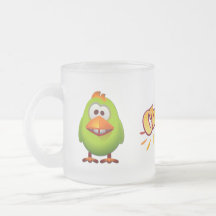 Chug Frosted Glass Mug