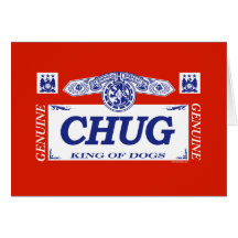 Chug Greeting Cards