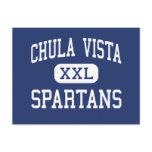 Chula Vista - Spartans - High - Chula Vista Postcard