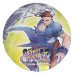 Chun-Li Assiette Pour Soirée