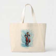 Chun-Li Hand on Hip Canvas Bags