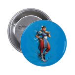 Chun-Li Hand on Hip Pinback Buttons