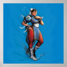 Chun-Li Hand on Hip Posters