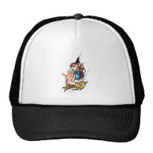 Chun-Li Vs. Vega Trucker Hat