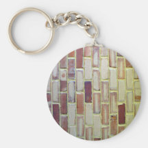 Chunk Of Brick Wall For Texture Key Chain