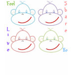 ChunkyMunky Rainbow Love t-shirts
