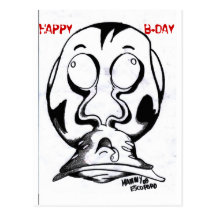 CHUPA ME LA BABA, HAPPY, B-DAY POST CARD