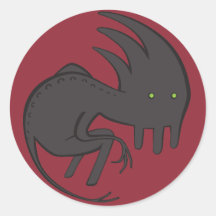 Chupacabra d'EL Autocollants