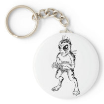 Chupacabra (Sketch) keychains