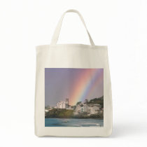 Church and Rainbow Tote Bags