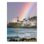 Church and Rainbow Postcards