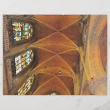 Church architecture flyers