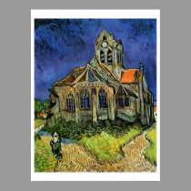 Church at Auvers, The posters