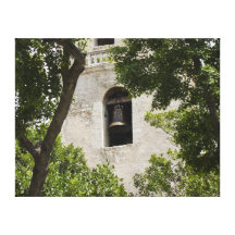 Church Bell, Mérida, Yucatan Fine Art Canvas Print