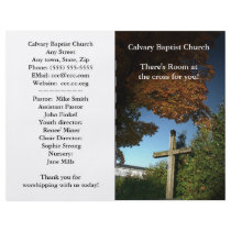 Church Bulletin,  Customize Personalized Flyer