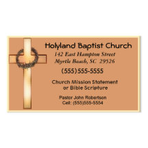 Church Business Cards