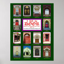 Church Doors of Carbondale & Simpson, PA Poster