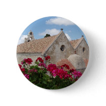 Church Flowers Button
