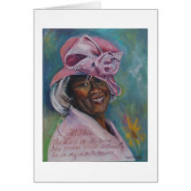 Church Hat Ida Greeting Card