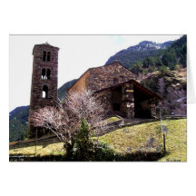 Church  in Andorra Card