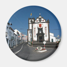 Church in Azores islands Magnet