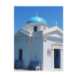 Church in Mykonos Post Card