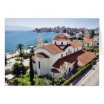 Church In Sarande In Albania. Greeting Card
