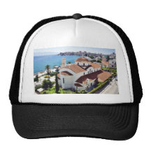 Church In Sarande In Albania. Mesh Hats