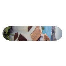 Church In Sarande In Albania. Skate Deck