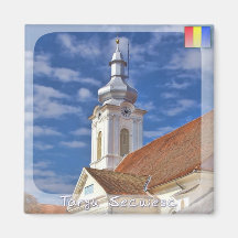 Church in Targu Secuiesc Fridge Magnet