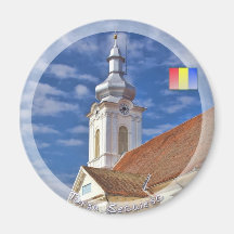 Church in Targu Secuiesc Fridge Magnets
