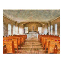 Church - Inside a church Personalized Letterhead