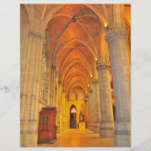 Church interior full color flyer