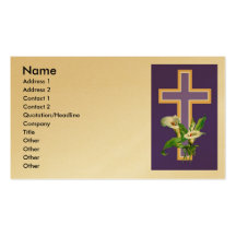 Church Invitation Business Card Templates