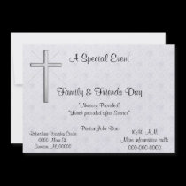 Church Invitation Gathering Special Event invitations