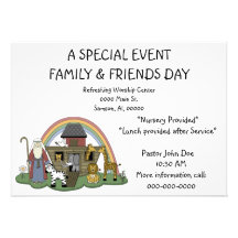 Church Invitation Gathering Special Event
