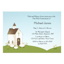 Church, Lambs Communion Invitation