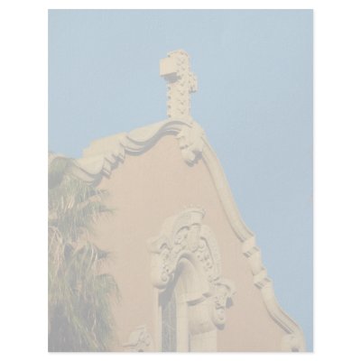 Church Customized Letterhead by DonnaGrayson_Photos